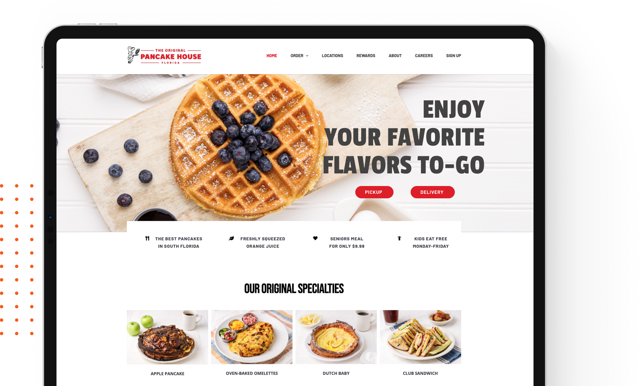 Web Development Work Example